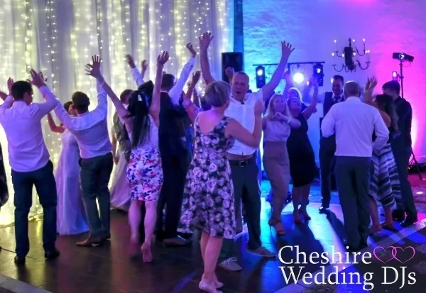 Cheshire Wedding DJ Tilden Suite